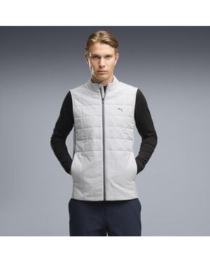 PUMA Chaleco De Golf De Felpa Híbrido Cloudspun Para Hombre, Ropa, Gris