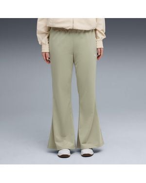 PUMA Wardrobe Ess Flared Trousers - Natural