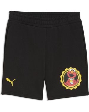 PUMA Shorts Borussia Dortmund X Sesame Street Per Ragazzi, Accessori, Nero