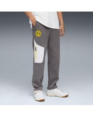 PUMA Borussia Dortmund Tech Joggers Cool Dark/Faster - Grey