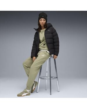 PUMA Relaxed Jogginganzug Damen, Kleidung, Lux Army - Grau