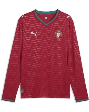 PUMA Portugal Long Sleeve Home Jersey - Red