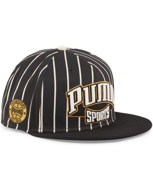 PUMA Hometown Heroes Flat Brim Cap - Black