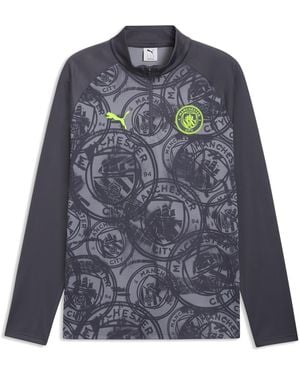 PUMA Manchester City Aufwärmoberteil Herren, Accessoires - Blau