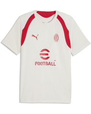 PUMA Ac Milan Slim Training Jersey - White