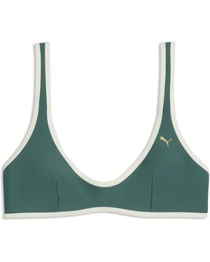 PUMA Sujetador De Baño Para Mujer, Accesoiros, Verde