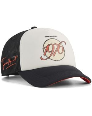 PUMA Mclaren Racing James Hunt Trucker Cap, Accessoires - Weiß
