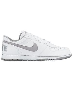 Nike Retro-Inspired Low-Top Leather Sneakers - White