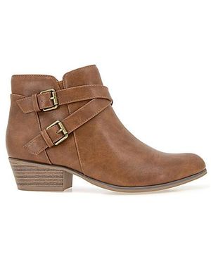 Esprit Ankle Bootie With Block Heel in Black Lyst