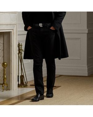 Ralph Lauren Slim Fit Stretch Twill Pant - Black