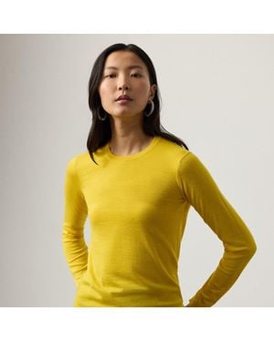 Ralph Lauren Cashmere Crewneck Jumper - Yellow