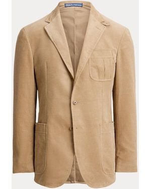 Polo Ralph Lauren Polo Tailored Fit Corduroy Sport Coat - Natural