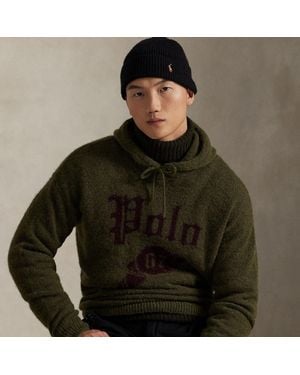 Polo Ralph Lauren Maglia con cappuccio e logo - Verde
