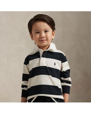Polo Ralph Lauren Ralph Lauren Boy's The Iconic Rugby Shirt - Gray