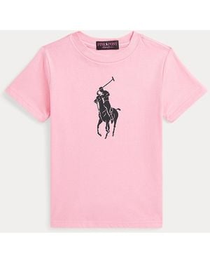 Polo Ralph Lauren Ralph Lauren Pony Cotton Jersey Tee - Pink