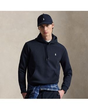 Polo Ralph Lauren Double-Knit Hoodie - Blue