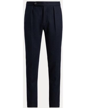 Polo Ralph Lauren Knit Flannel Suit Trouser - Blue