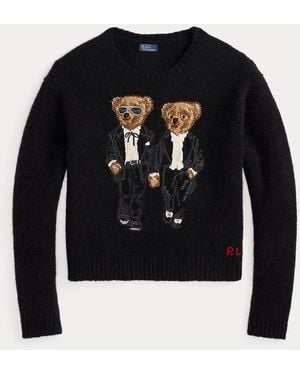 Polo Ralph Lauren Pullover Mit Ralph Lauren & Ricky Polo Bears - Schwarz