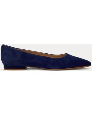 Ralph Lauren Bailarina Londyn De Ante - Azul