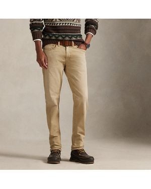 Ralph Lauren Hampton Straight Stretch Jean - Natural