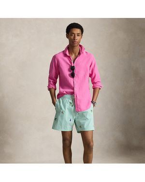 Polo Ralph Lauren 14.5 Cm Traveller Swimming Shorts - Green