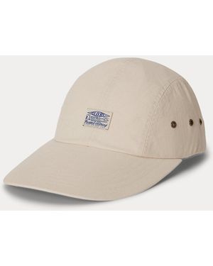 Polo Ralph Lauren Long-Bill Seeded Twill Cap - Natural