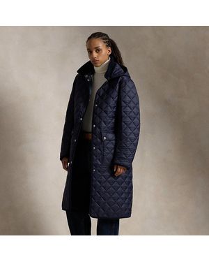 Polo Ralph Lauren Reversible Quilted Barn Coat - Blue