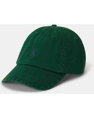 Polo Ralph Lauren Embroidered Twill Ball Cap - Green