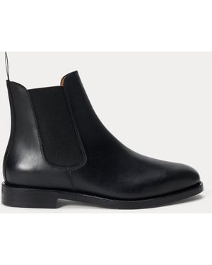 Polo Ralph Lauren Inserra Calfskin Chelsea Boot - Black