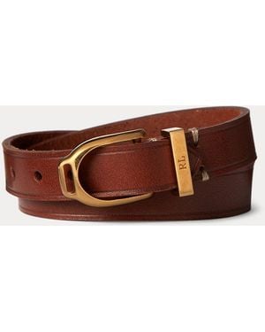 Ralph Lauren Welington Double-wrap Skinny Bracelet - Brown