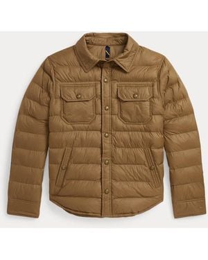 Polo Ralph Lauren Ralph Lauren Boy's Quilted Shirt Jacket - Green