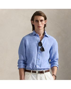 Polo Ralph Lauren Camicia in lino Classic-Fit - Blu