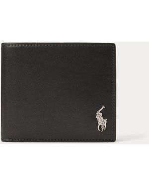 Portefeuille homme ralph lauren cuir noir hotsell