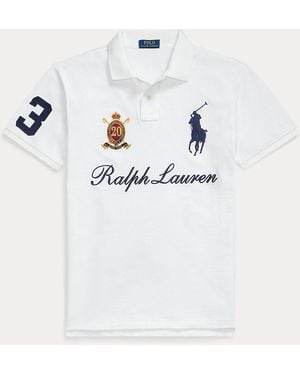Polo Ralph Lauren Big Pony 20Th Anniversary Polo Shirt - White