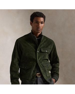 Polo Ralph Lauren Suede Jacket - Brown