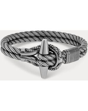 Ralph Lauren Brass Toggle Bracelet - Grey