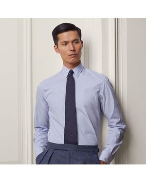 Ralph Lauren Camicia a righe bengalesi in popeline - Blu