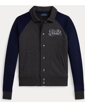 Polo Ralph Lauren Ralph Lauren Boy's Logo Fleece Jacket - Blue