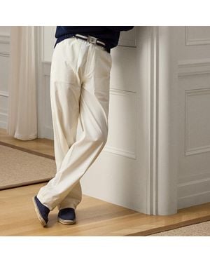 Ralph Lauren Hand-Tailored Relaxed Fit Sailor Trouser - Natural