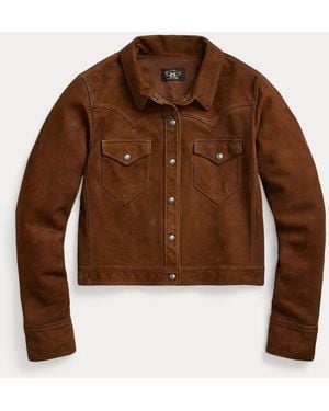 RRL Sheepskin Jacket - Brown