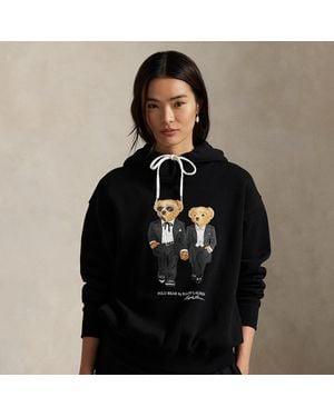 Ralph Lauren The Ralph & Ricky Tuxedo Bear Hoodie - Black