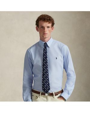 Polo Ralph Lauren Classic Fit Stretch Poplin Shirt - Blue