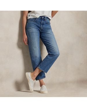 Polo Ralph Lauren Relaxed Straight Crop Jean - Blue