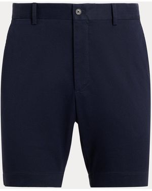 Ralph Lauren Short Fait Main En Chino Stretch - Bleu
