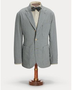 Ralph Lauren Ralph Lauren Unconstructed Handwoven Sport Coat - Gray