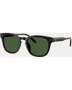 Polo Ralph Lauren Metal-Accent Square Sunglasses - Green