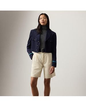 Ralph Lauren Minetta Wool Gabardine Short - Blue