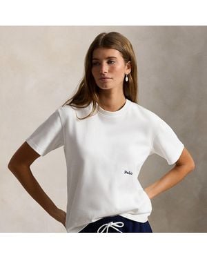 Polo Ralph Lauren Big Pony Cotton Crewneck Tee - White
