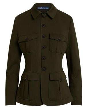 Polo Ralph Lauren Giacca funzionale in tessuto ponte - Verde