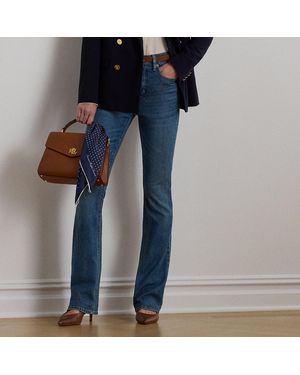Ralph Lauren High-Rise Boot Jean - Blue